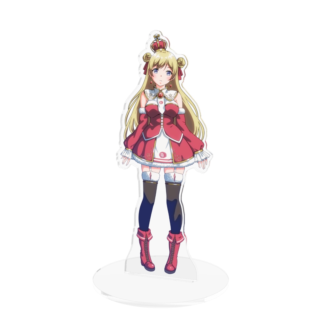 金髪のフリース アクリルフィギュア
