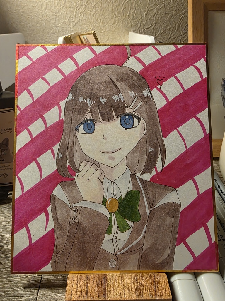 Library of Ruina 手描き色紙 ホド