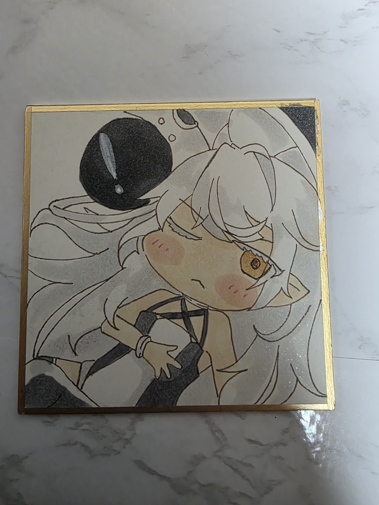 トリッカル 手描き色紙 イード、ギデオン