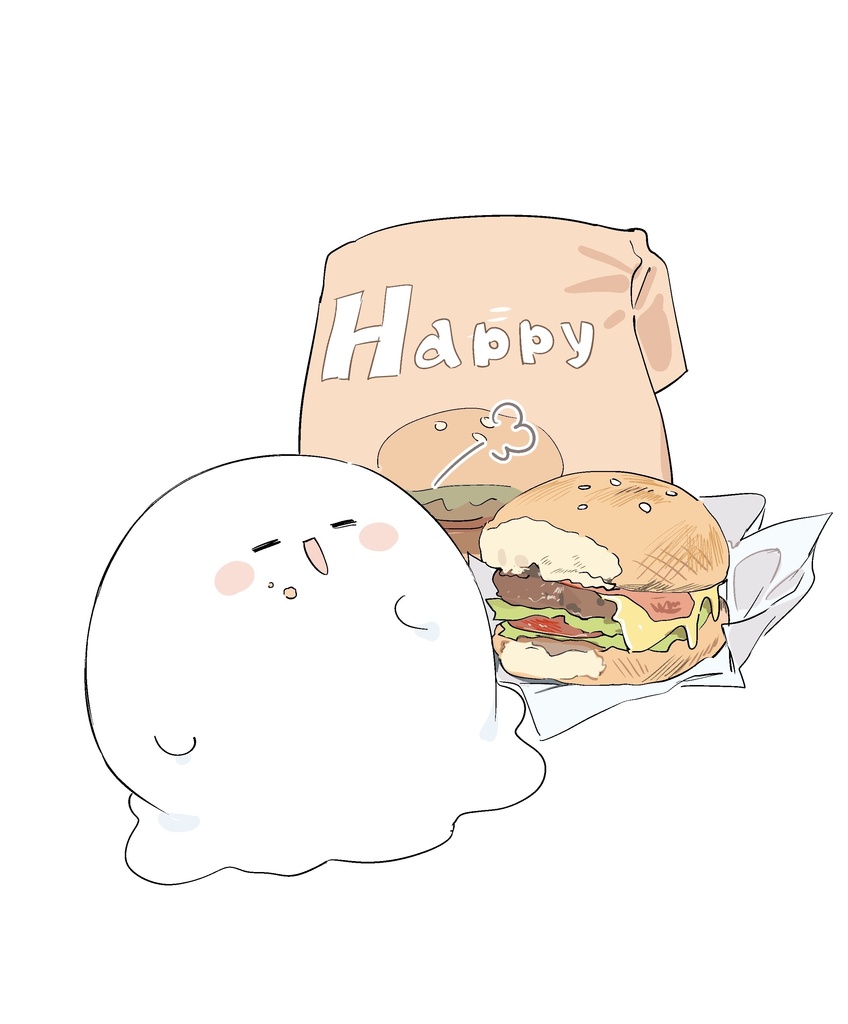 まんぞくおばけTシャツ