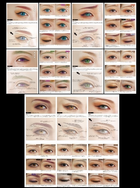 【MB7】カラーメイク:ピンク&オレンジ、あんスタキャラメイク