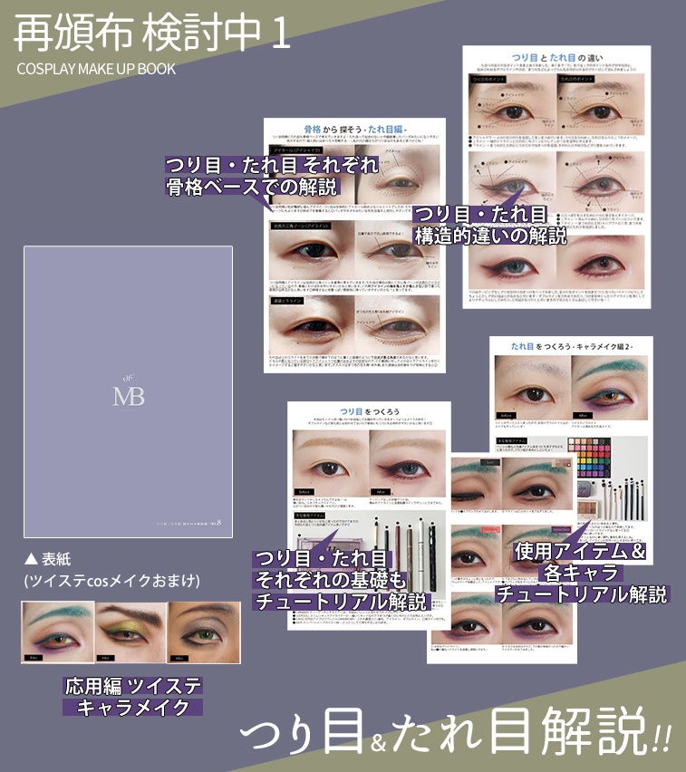 再頒検討中⌛【MB8】つり目、たれ目編