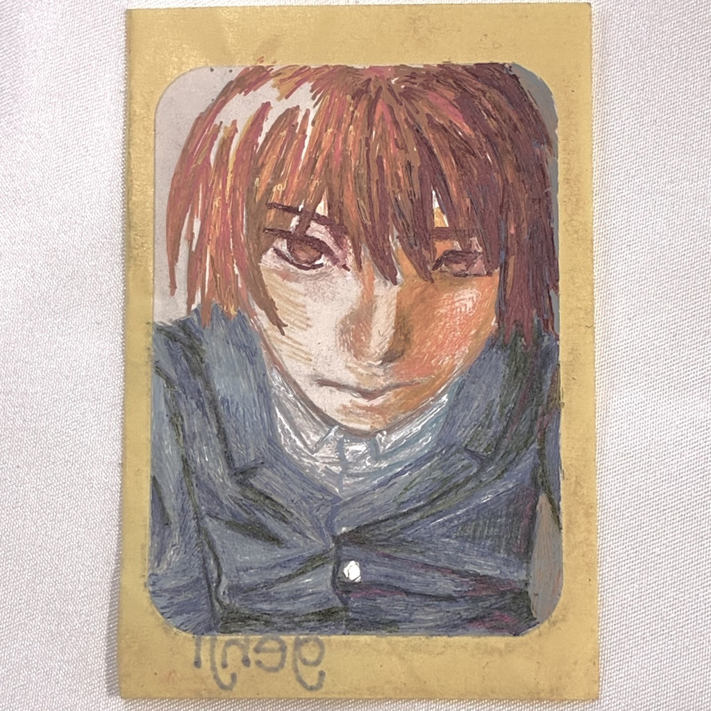 <高瀬直哉>手描き原画　ステッカーシール