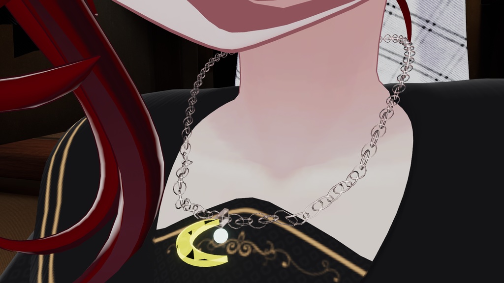 「無料配布」動くmoon_necklace