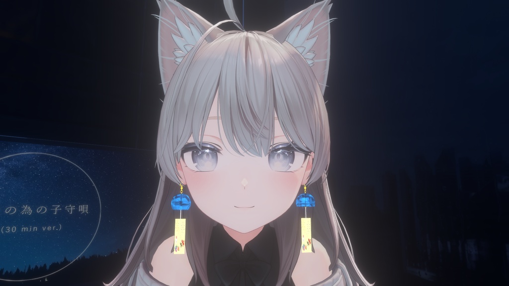 「8/12 23:59まで無料」揺れる風鈴イヤリング