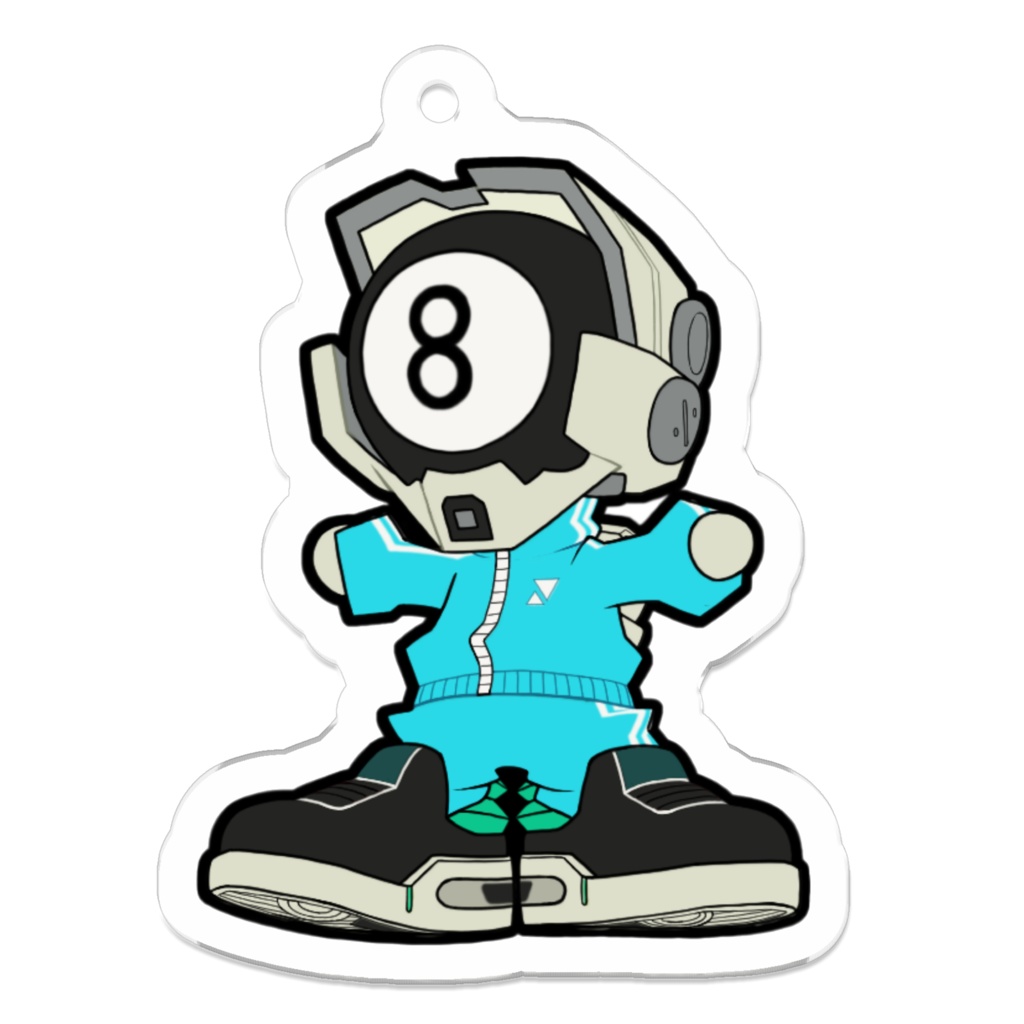 DOT EXE 8 キーホルダー