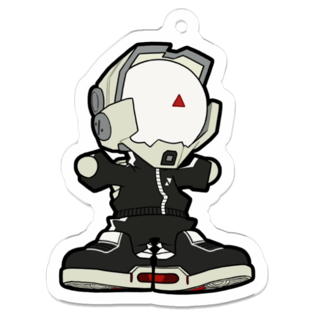 DOT EXE cue キーホルダー