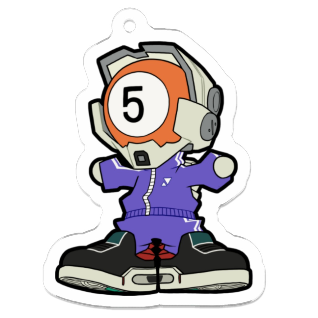 DOT EXE 5 キーホルダー