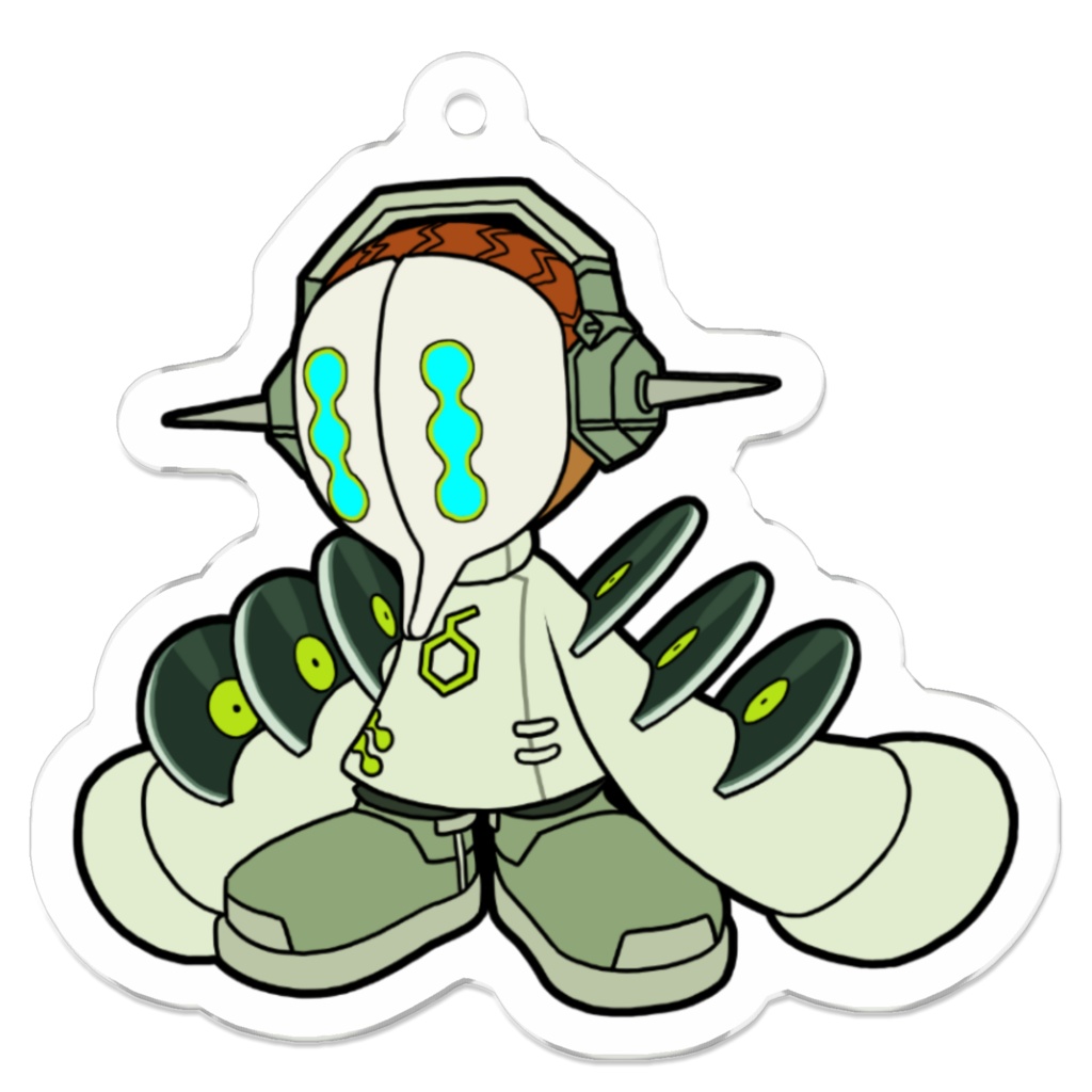 DJ CYBER キーホルダー