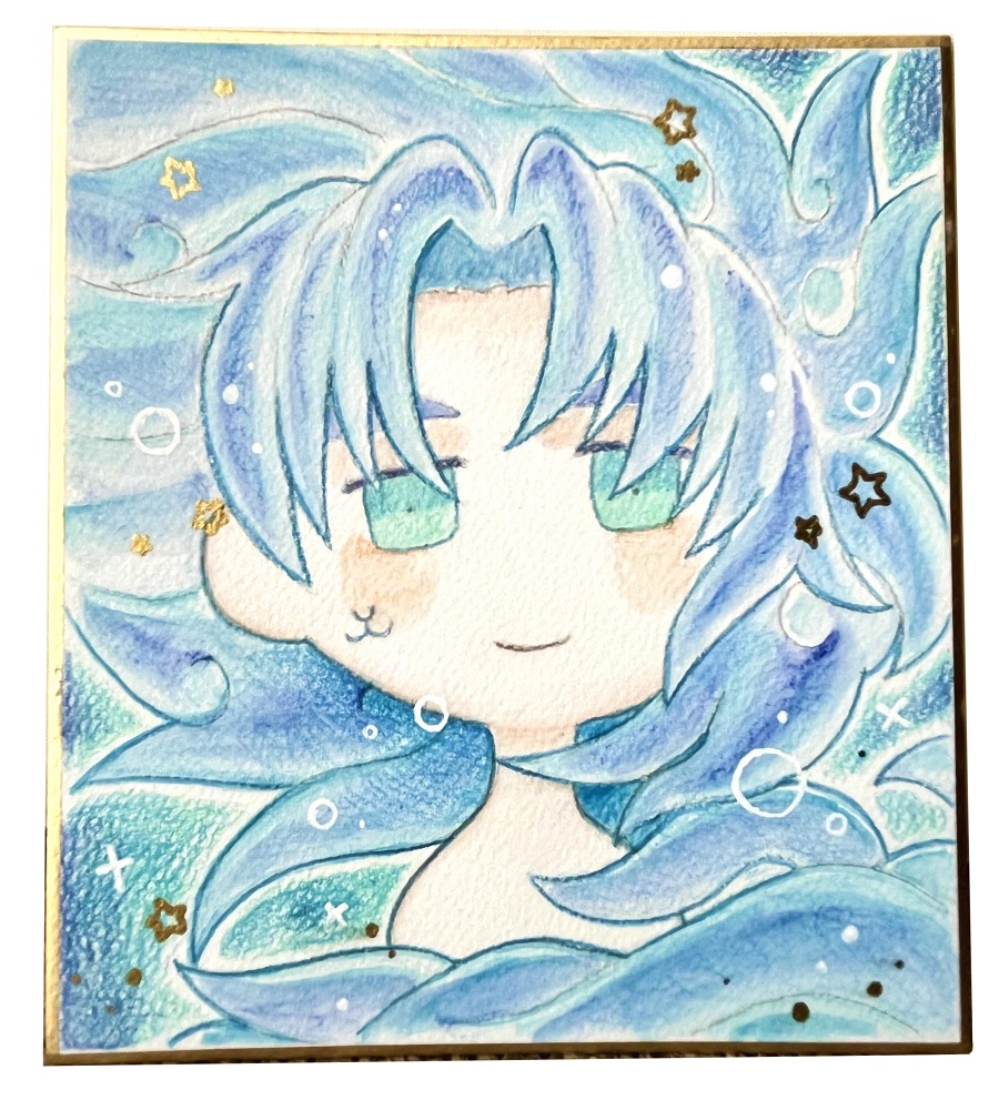 1点もの原画＿▽