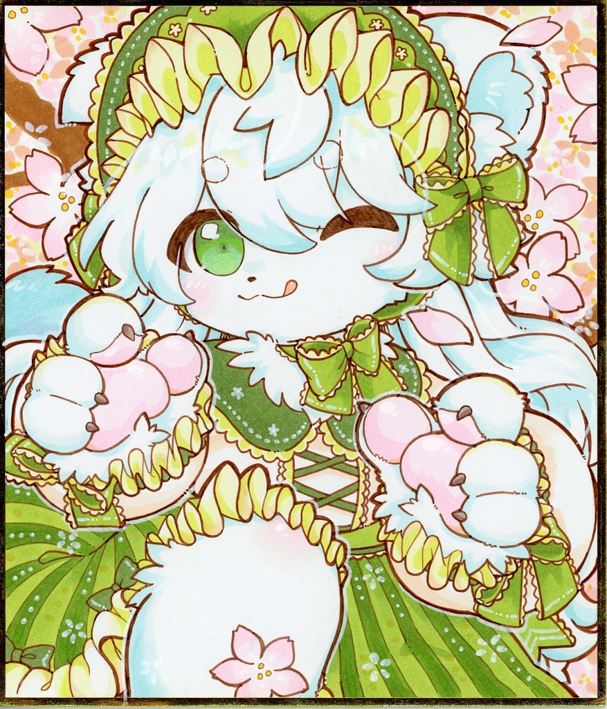 みょんこ中色紙🌸