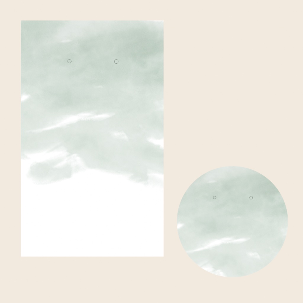 くすみ水彩 アクセサリー台紙 5種セット