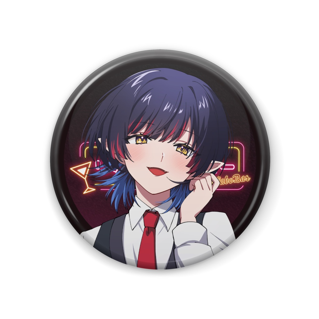 コラボバーグッズ 缶バッチ(恋魔リンネ) - RitoraFamily - BOOTH