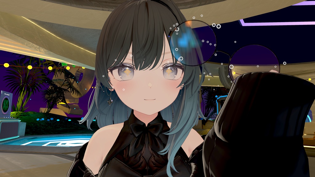 エフェクト素材 「バブルエフェクト」【しなの対応】【眼鏡モデル、ギミック同梱】