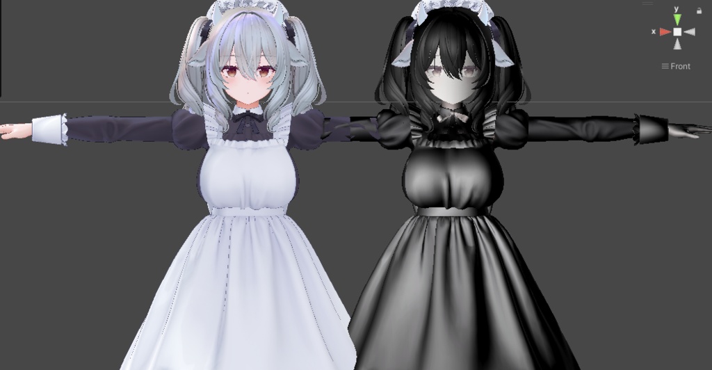 【発売超セール!】調整自由!普段Poiyomi Proしか使わない人が作った汎用灰肌黒リム【liltoon】