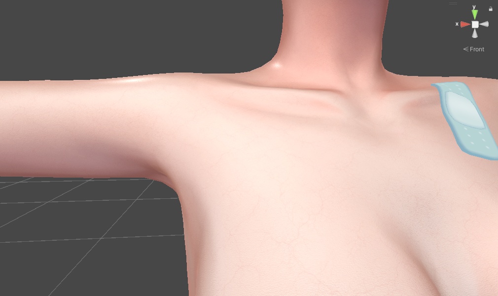 【サムネ更新記念プチSALE!】不自然な艶一切無し、"本当"のリアル人肌マット汎用マテリアル【poiyomi】