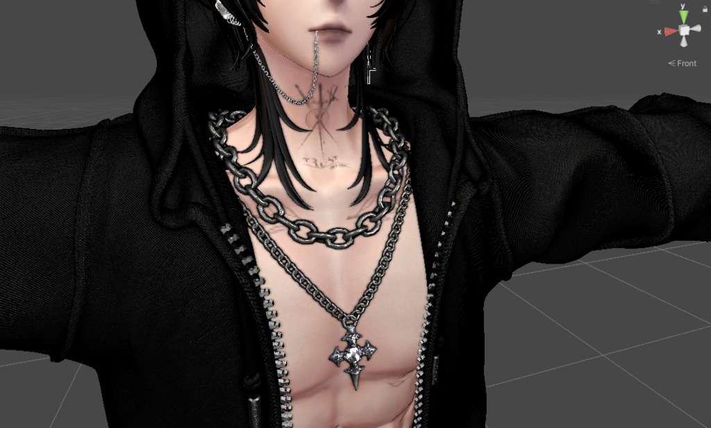 【サムネ更新記念プチSALE!】不自然な艶一切無し、"本当"のリアル人肌マット汎用マテリアル【poiyomi】