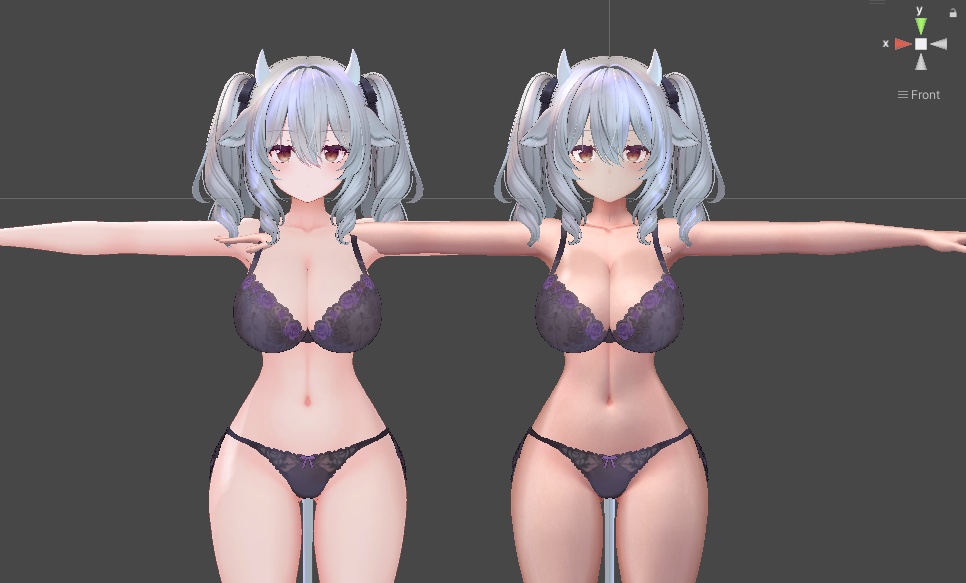 【サムネ更新記念プチSALE!】不自然な艶一切無し、"本当"のリアル人肌マット汎用マテリアル【poiyomi】