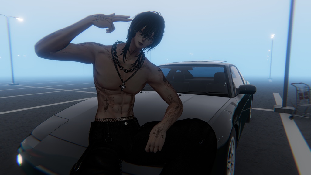 【サムネ更新記念プチSALE!】不自然な艶一切無し、"本当"のリアル人肌マット汎用マテリアル【poiyomi】