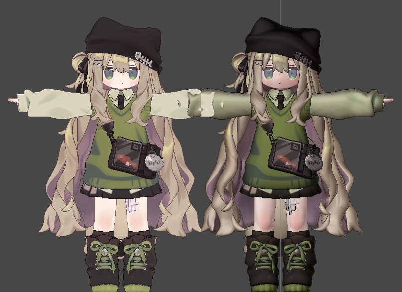 【販売セール!】フレンドよりも立体に!キプフェル向けリアルマテリアル【liltoon】