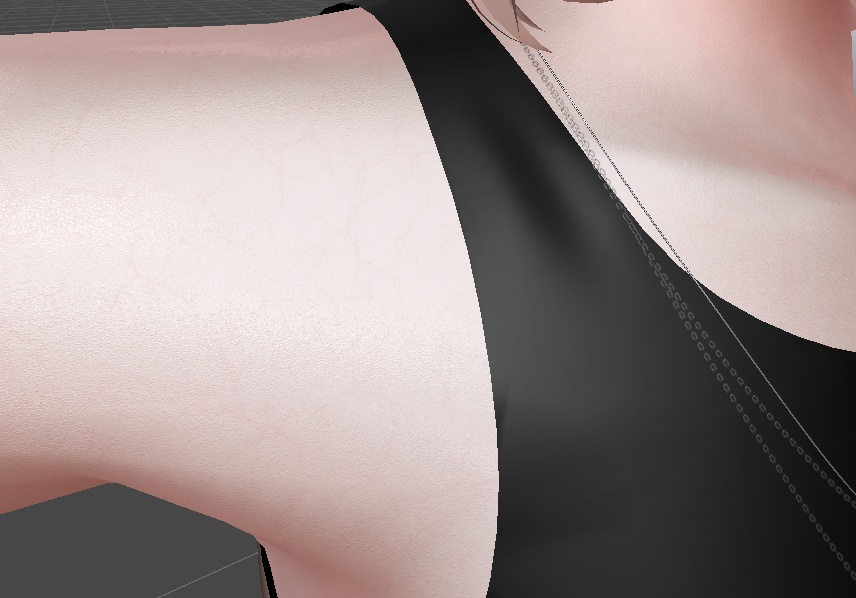 デフォ衣装でも輝く!真央向けリアルマテリアル【poiyomi】