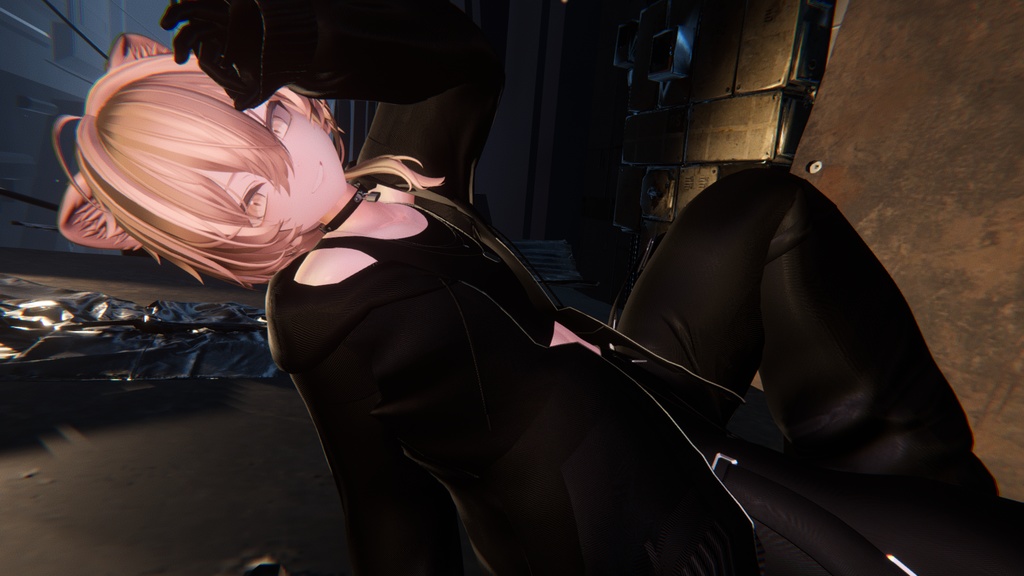 デフォ衣装でも輝く!真央向けリアルマテリアル【poiyomi】