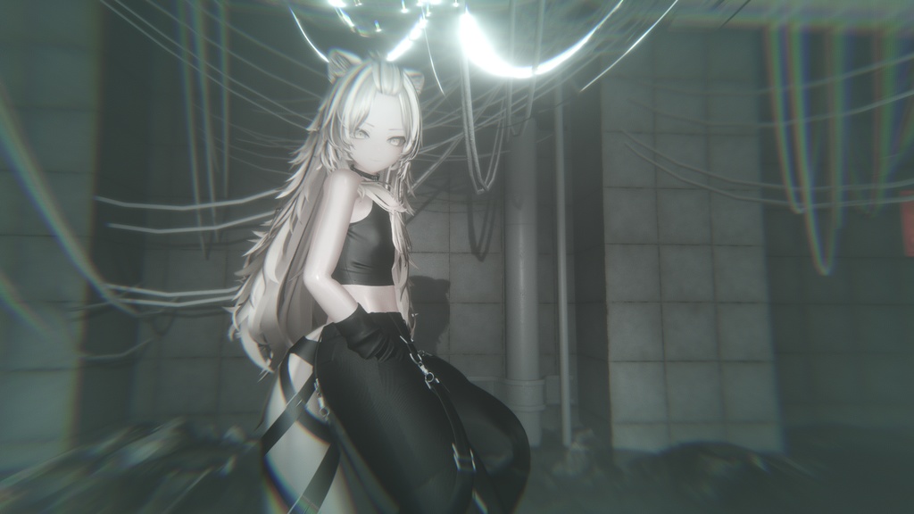 デフォ衣装でも輝く!真央向けリアルマテリアル【poiyomi】