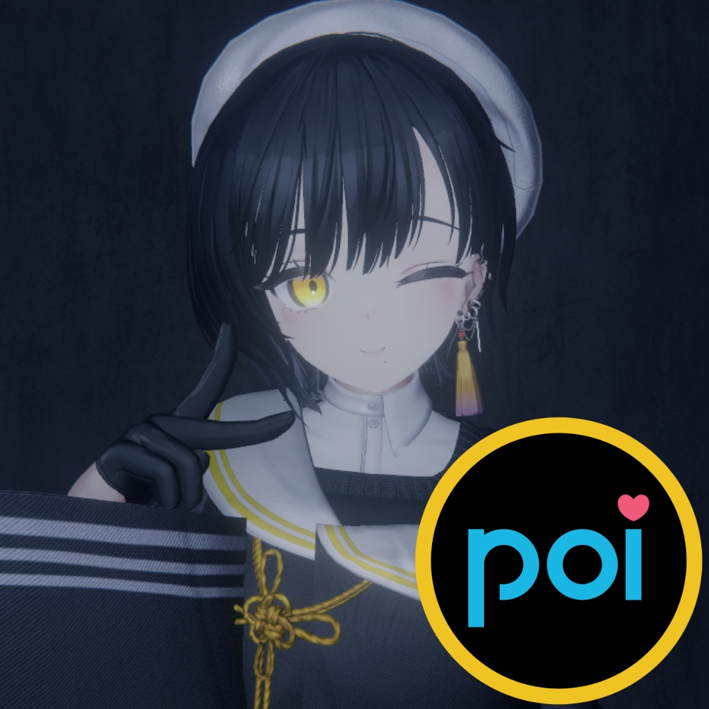 【発売セール!】デフォ衣装でも輝く!ビナア向けリアルマテリアル【poiyomi】