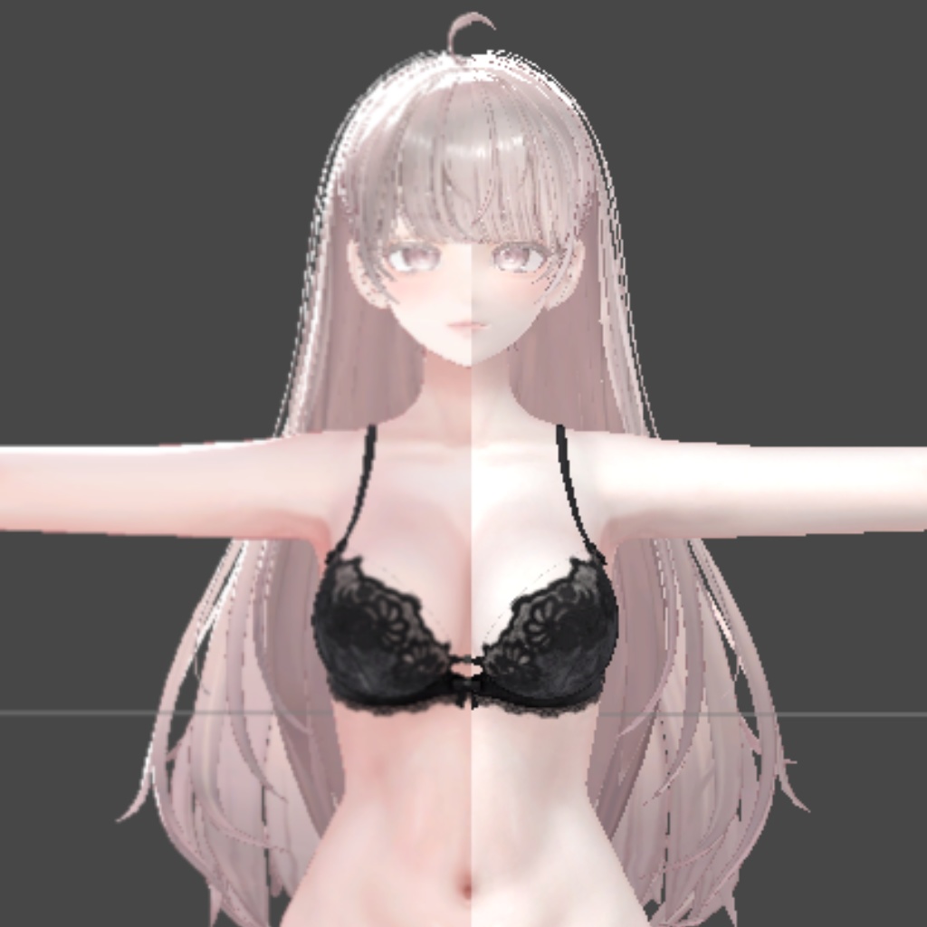 【販売セール】ソフトな肌に!liltoonでも馴染む汎用色白マテリアル【poiyomi】