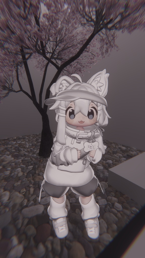 【販売セール!】🤍ボタン押すだけ簡単導入!まめフレンズ真っ白マテリアルプリセット🤍【liltoon】