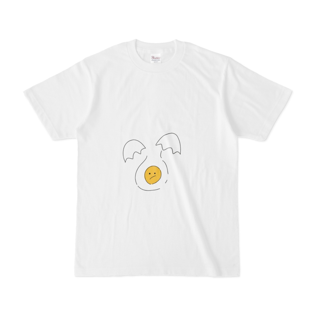 すねたたまごくんTシャツ