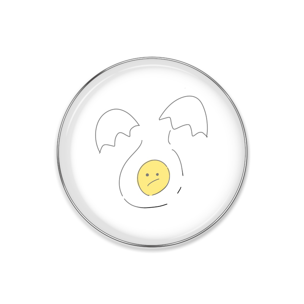 すねたたまごくんピンバッジ
