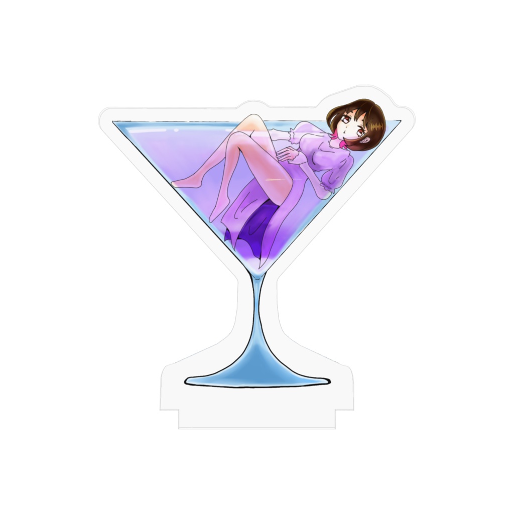 しいざきちゃんアクリルスタンド(カクテルバージョン)