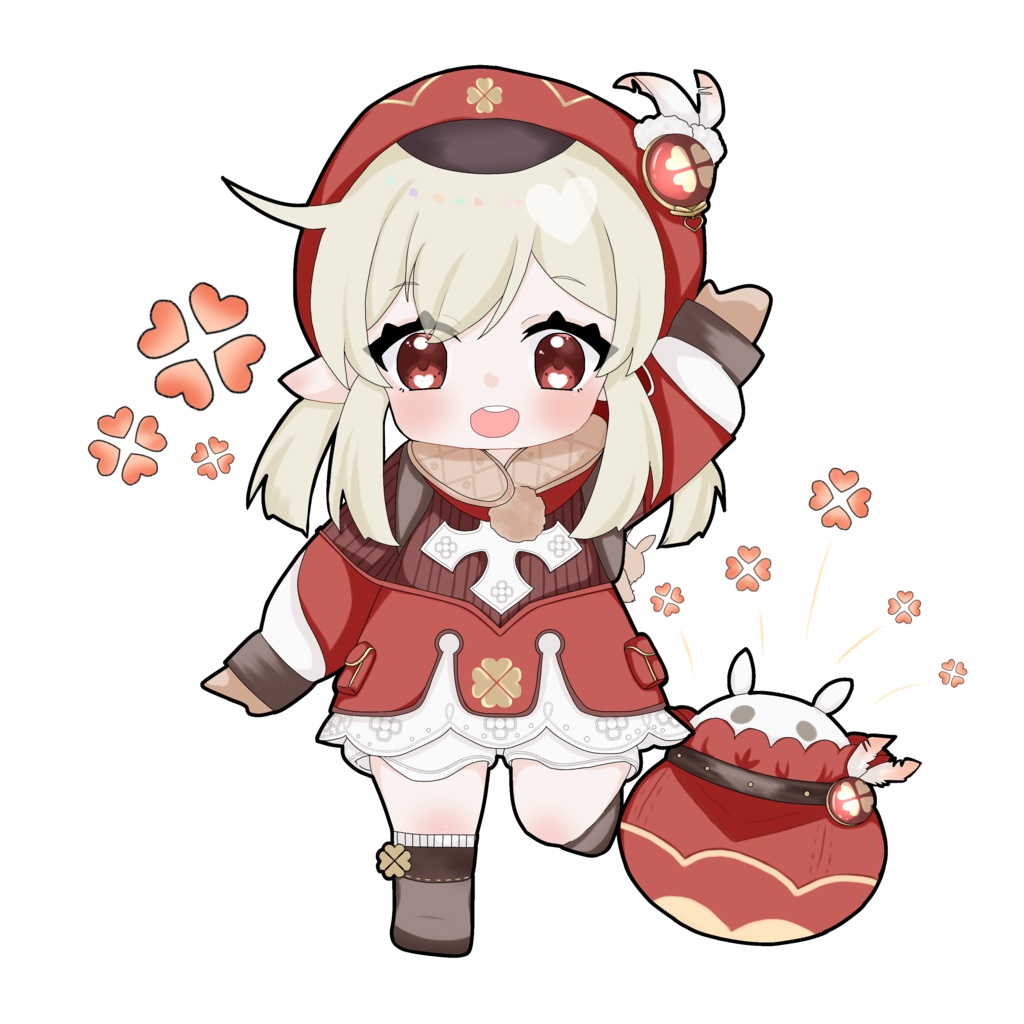 クレーアクリルキーホルダー