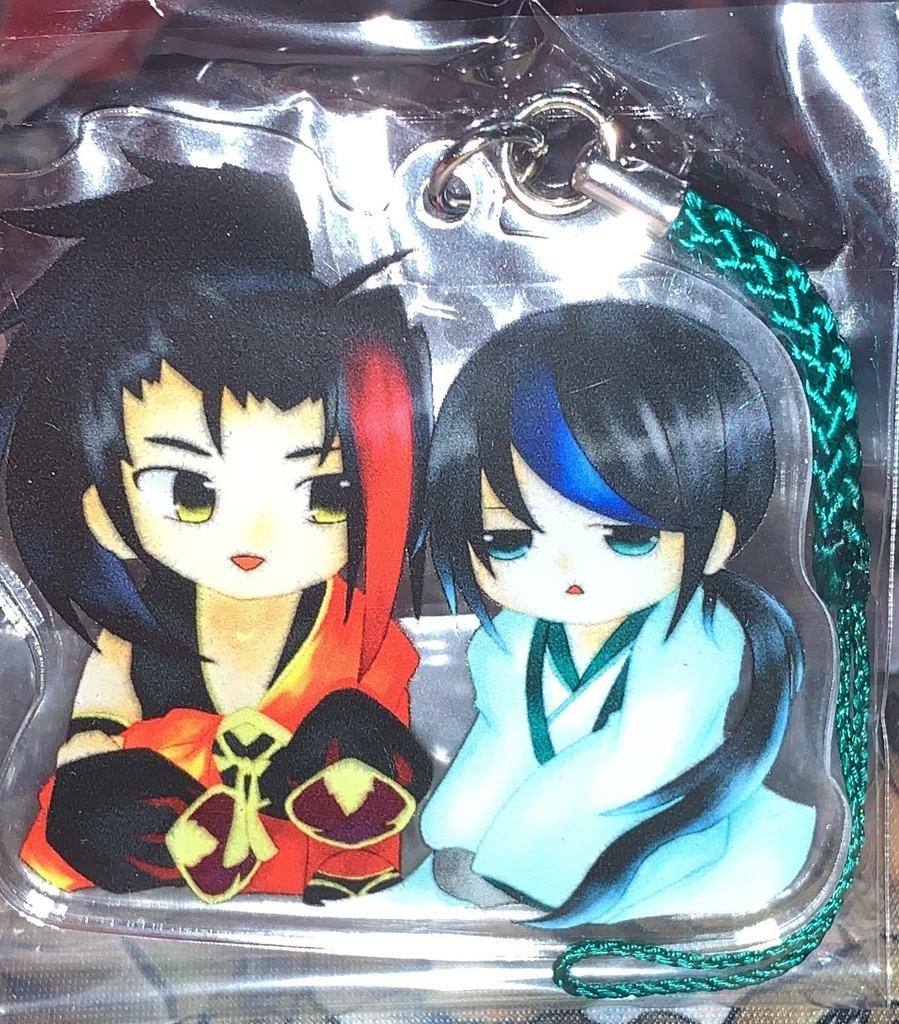 双天アクリルキーホルダー