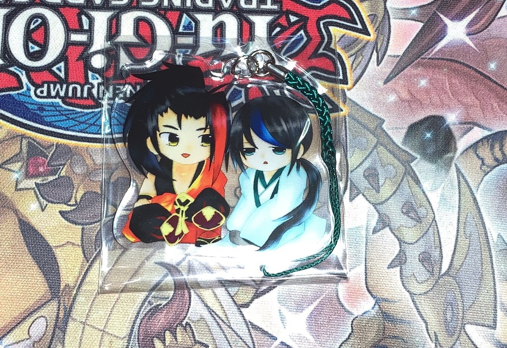 双天アクリルキーホルダー