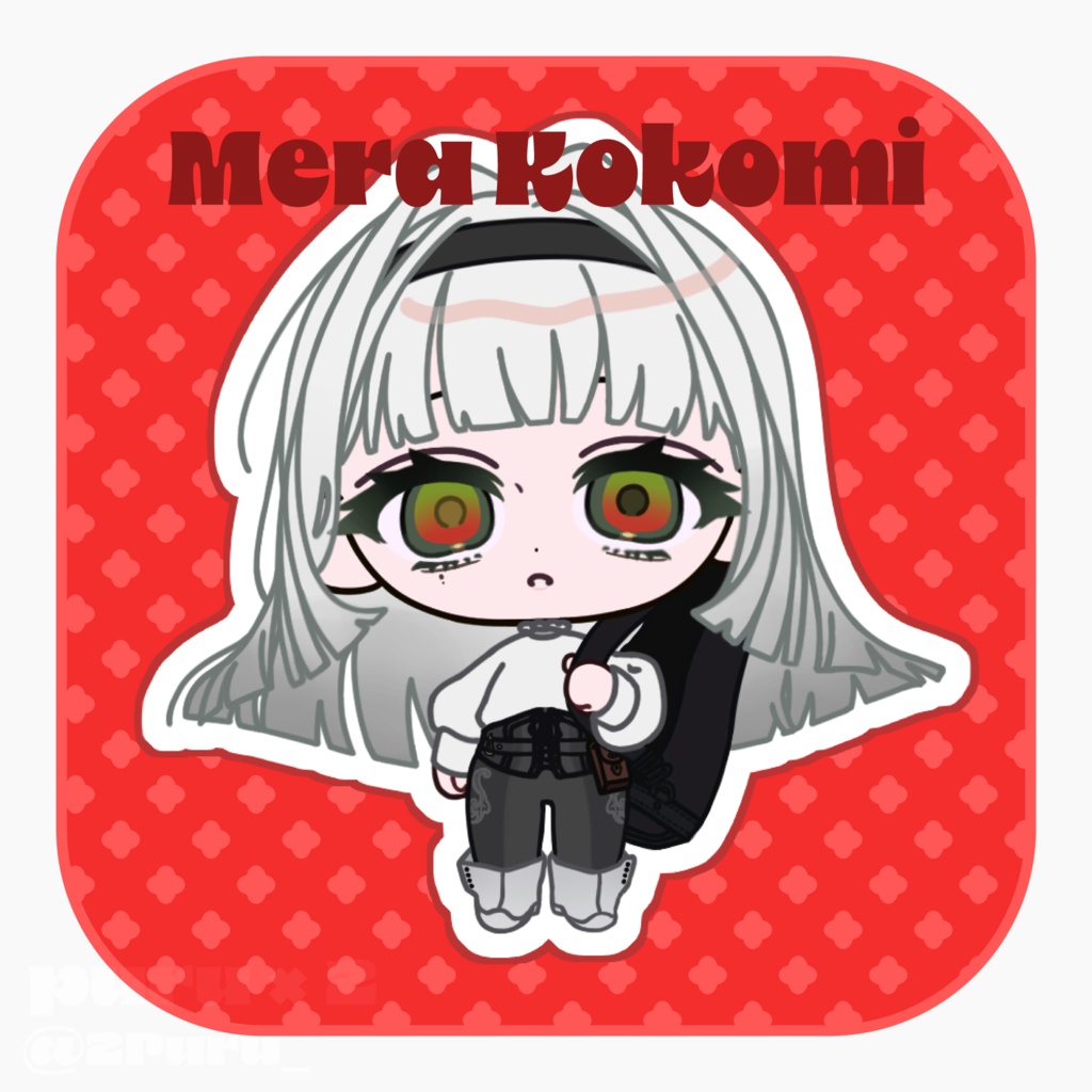 アクリルキーホルダー(眼良心美)