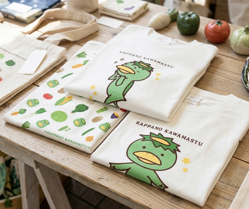 NEW！【受注生産】かっぱのかわまつイケてるTシャツ
