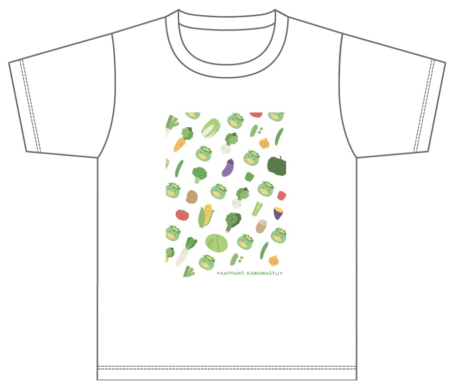 NEW!【受注生産】かっぱのかわまつイケてるTシャツ