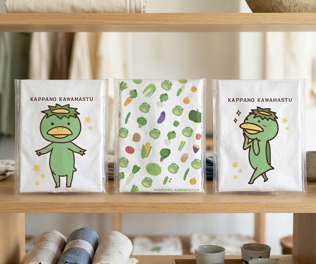 NEW!【受注生産】かっぱのかわまつイケてるTシャツ