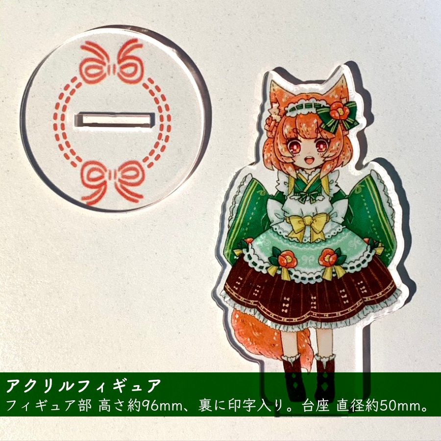 【アクリルグッズ、キャンバス等】宇治あずきちゃんグッズ【谷6Fab印刷グッズPRキャラ】