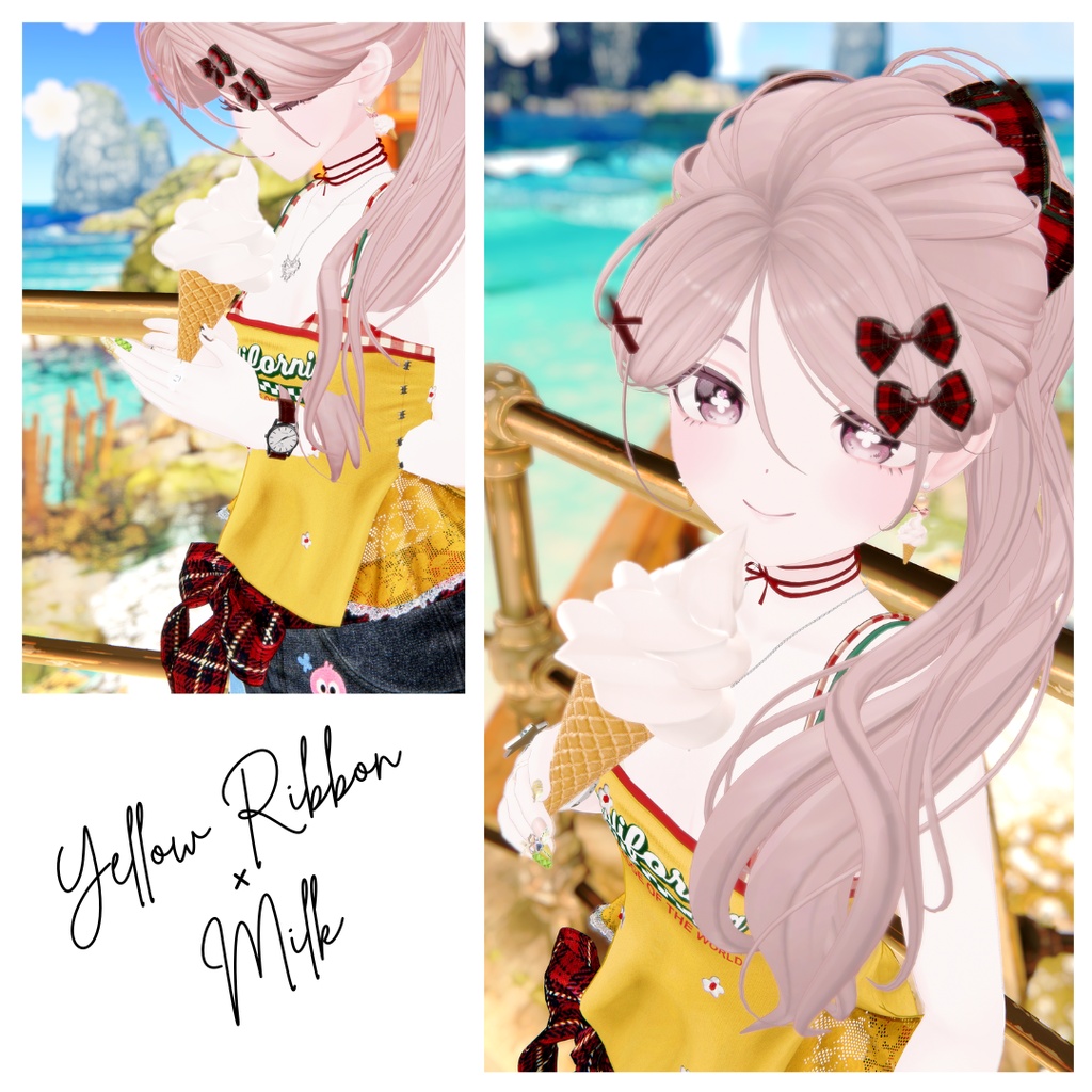【FREE◇期間限定無料】ソフトクリーム&ピアスセット