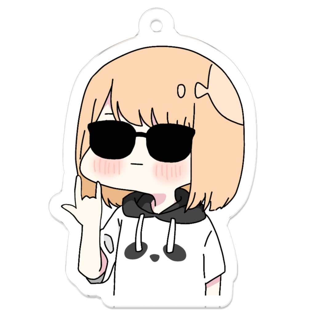 (*>△<)のアクキー(うぇい。ver.)