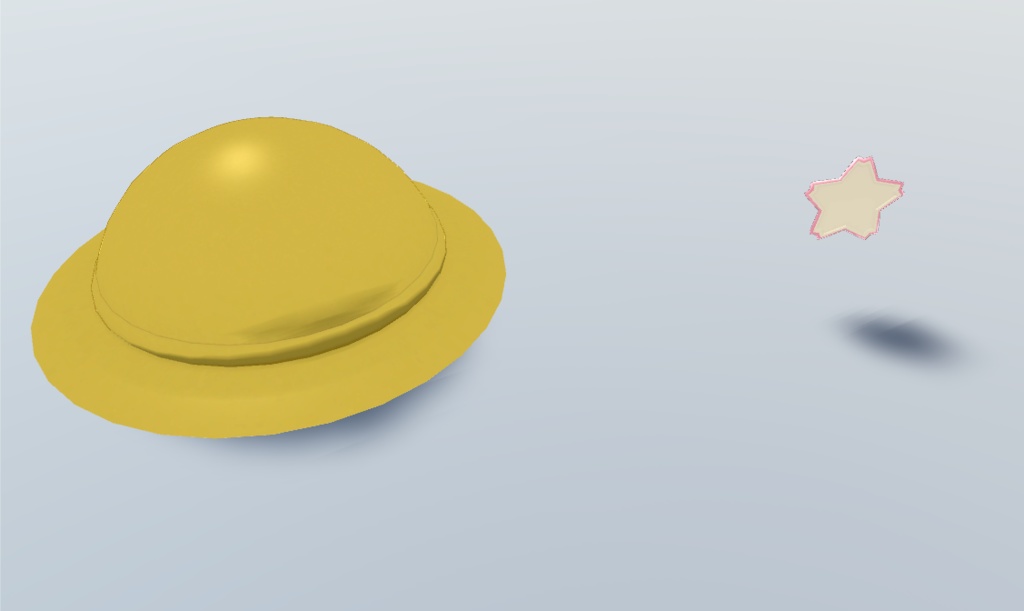 園児帽子と桜の名札