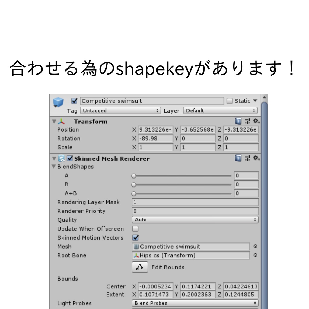 狐鈴ちゃん専用 競泳水着