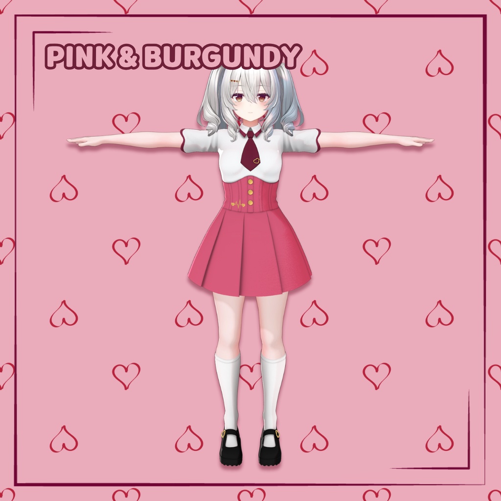 【Milltina対応】 Shape of Heart 3D衣装