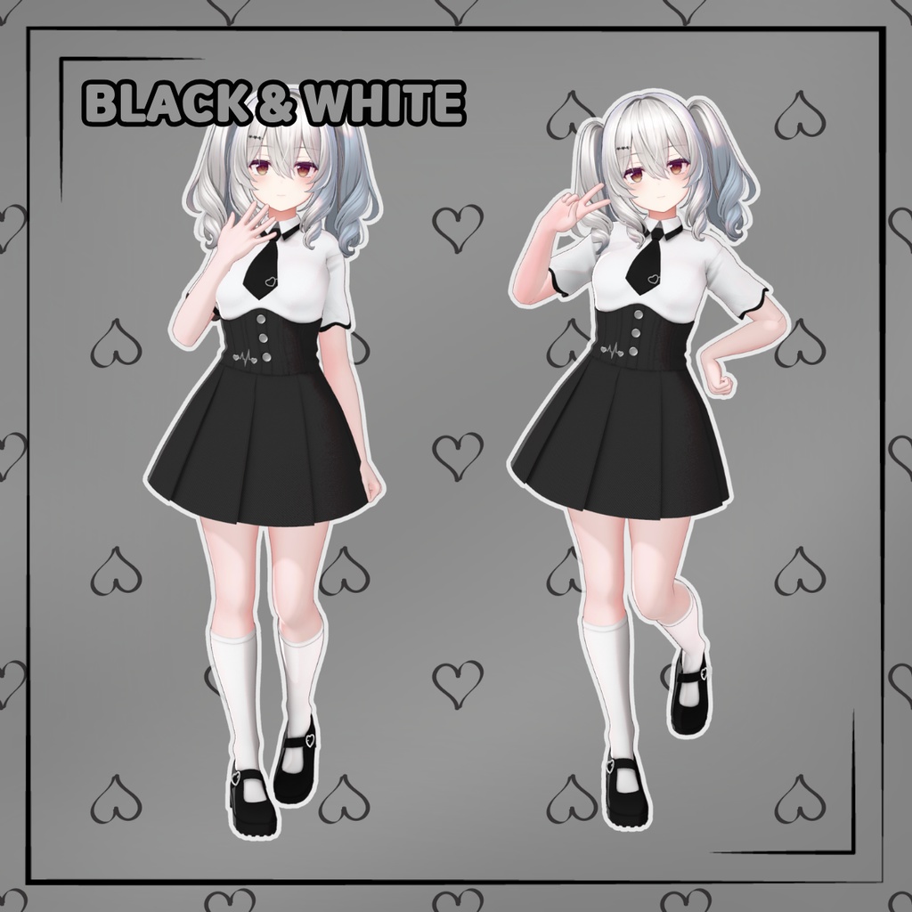 【Milltina対応】 Shape of Heart 3D衣装