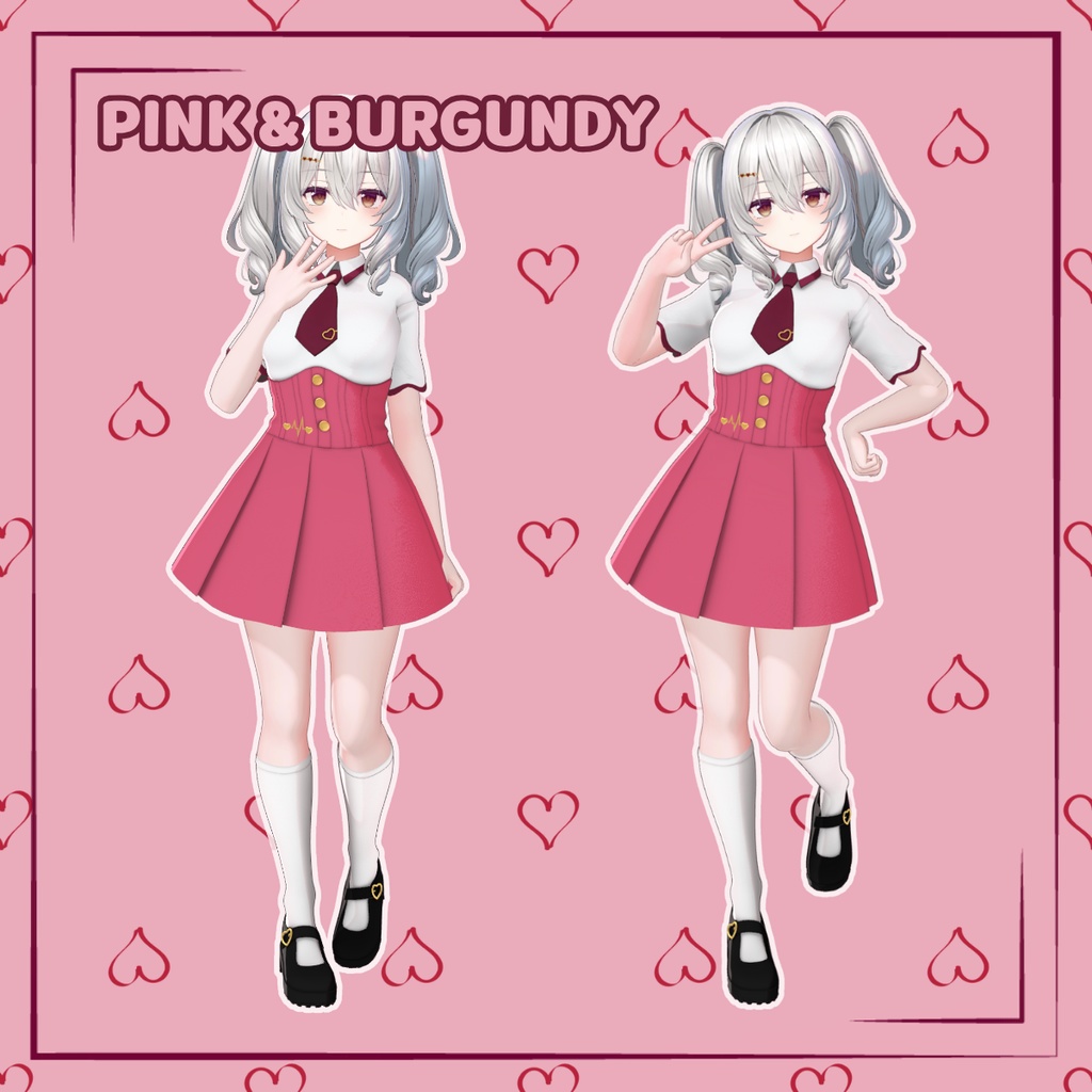 【Milltina対応】 Shape of Heart 3D衣装