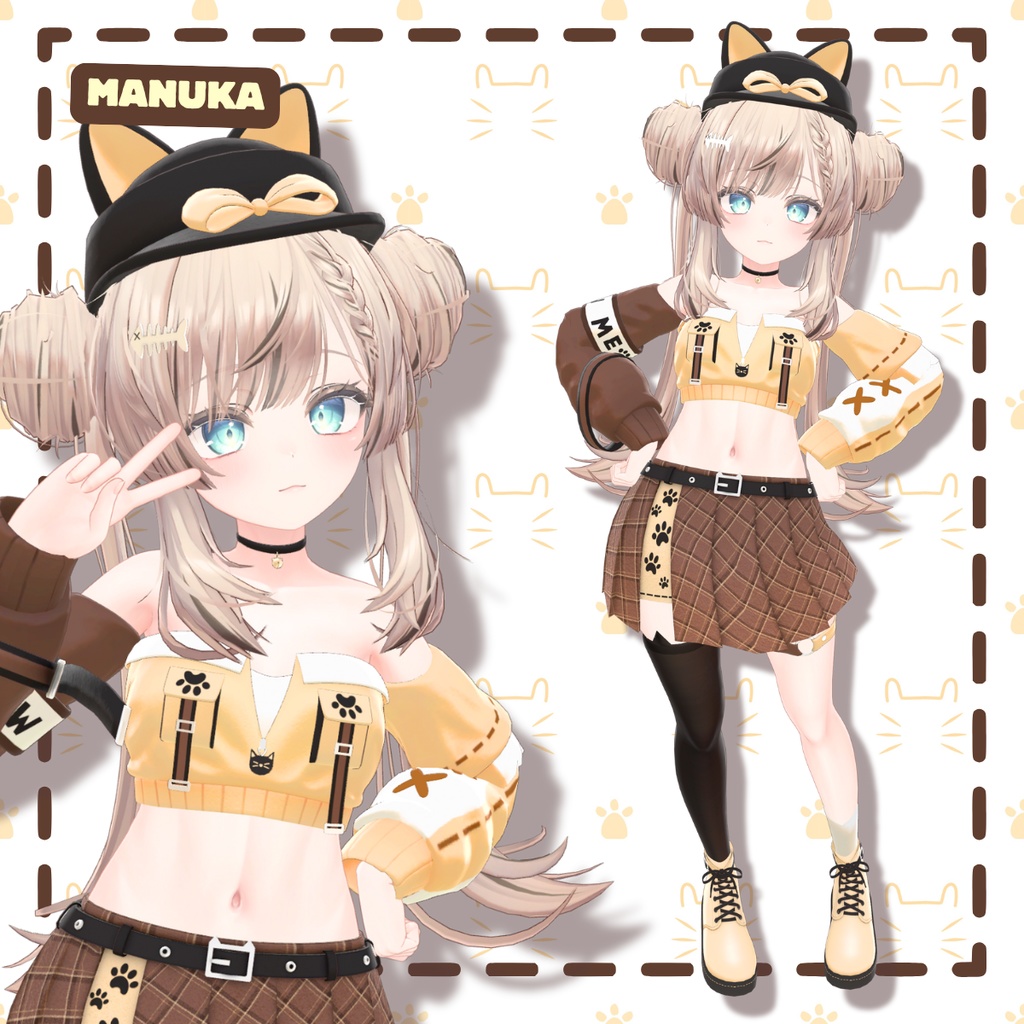 【4アバター対応】「PawketCat😺」