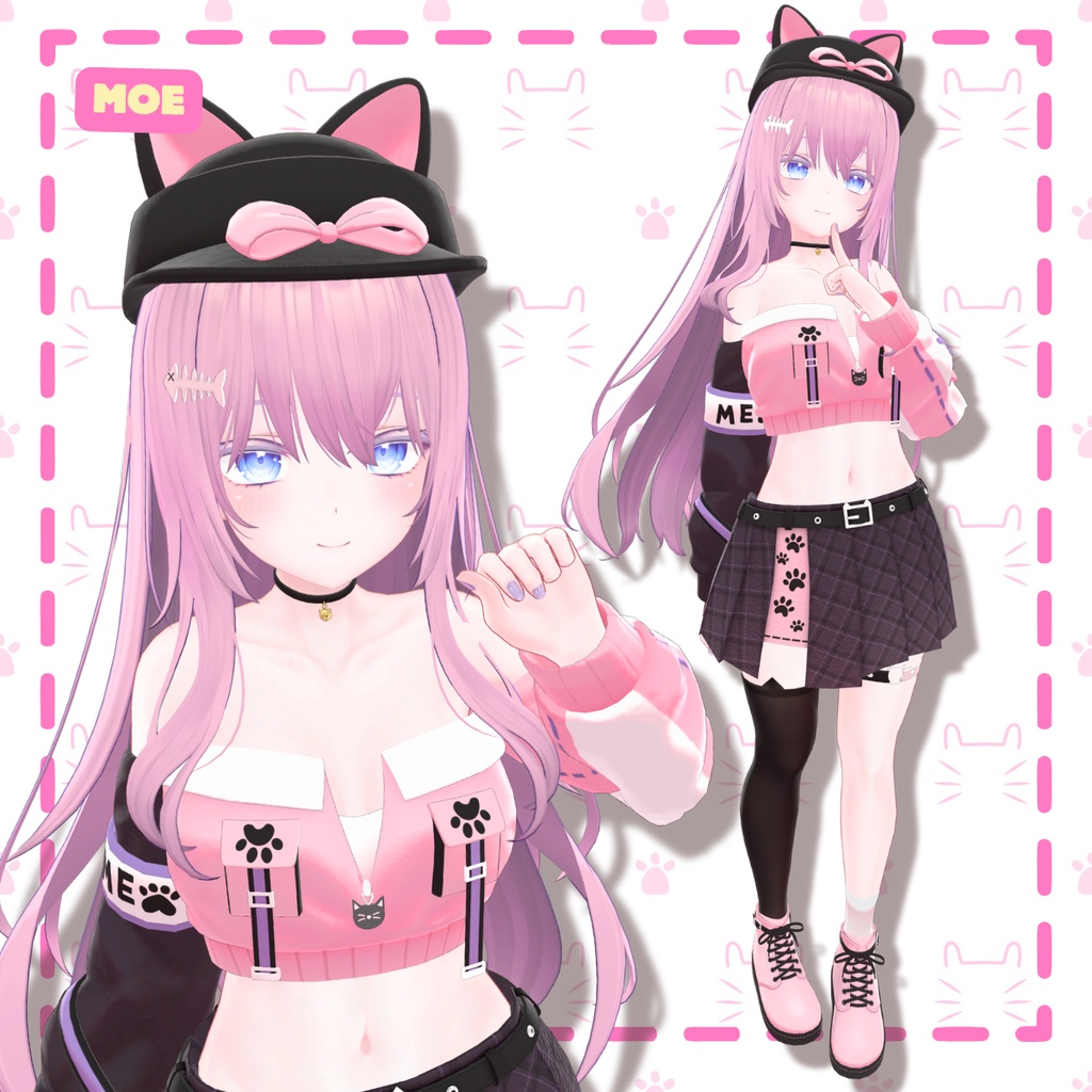 【4アバター対応】「PawketCat😺」